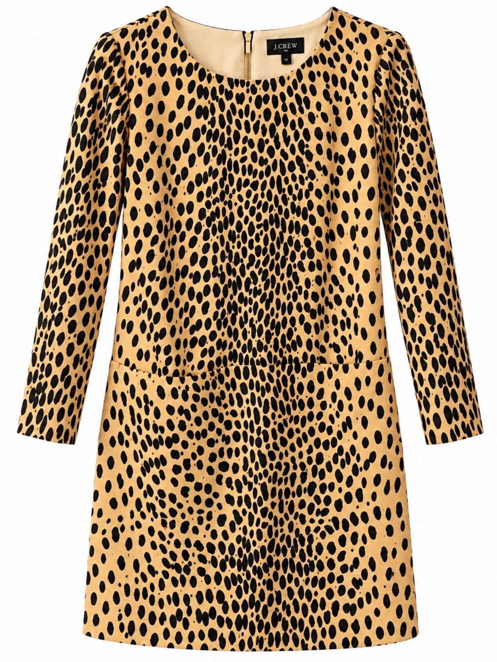 J. Crew Jules Wildcat Leopard Animal Print Shift